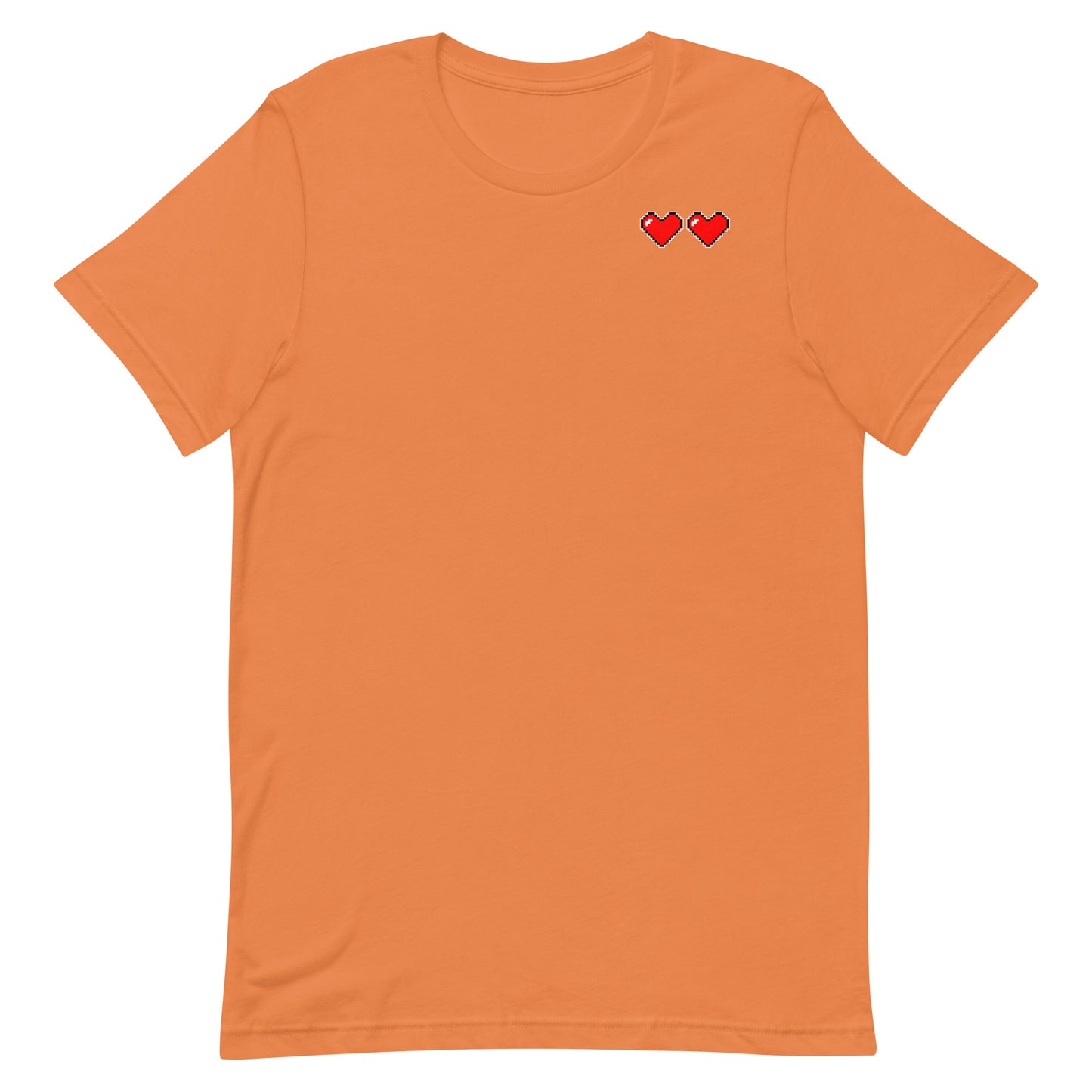 Two hearts - T-Shirt - Solid colors
