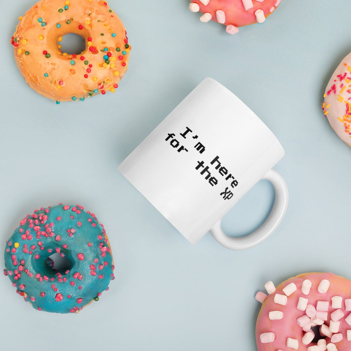 I'm here for the XP - Mug