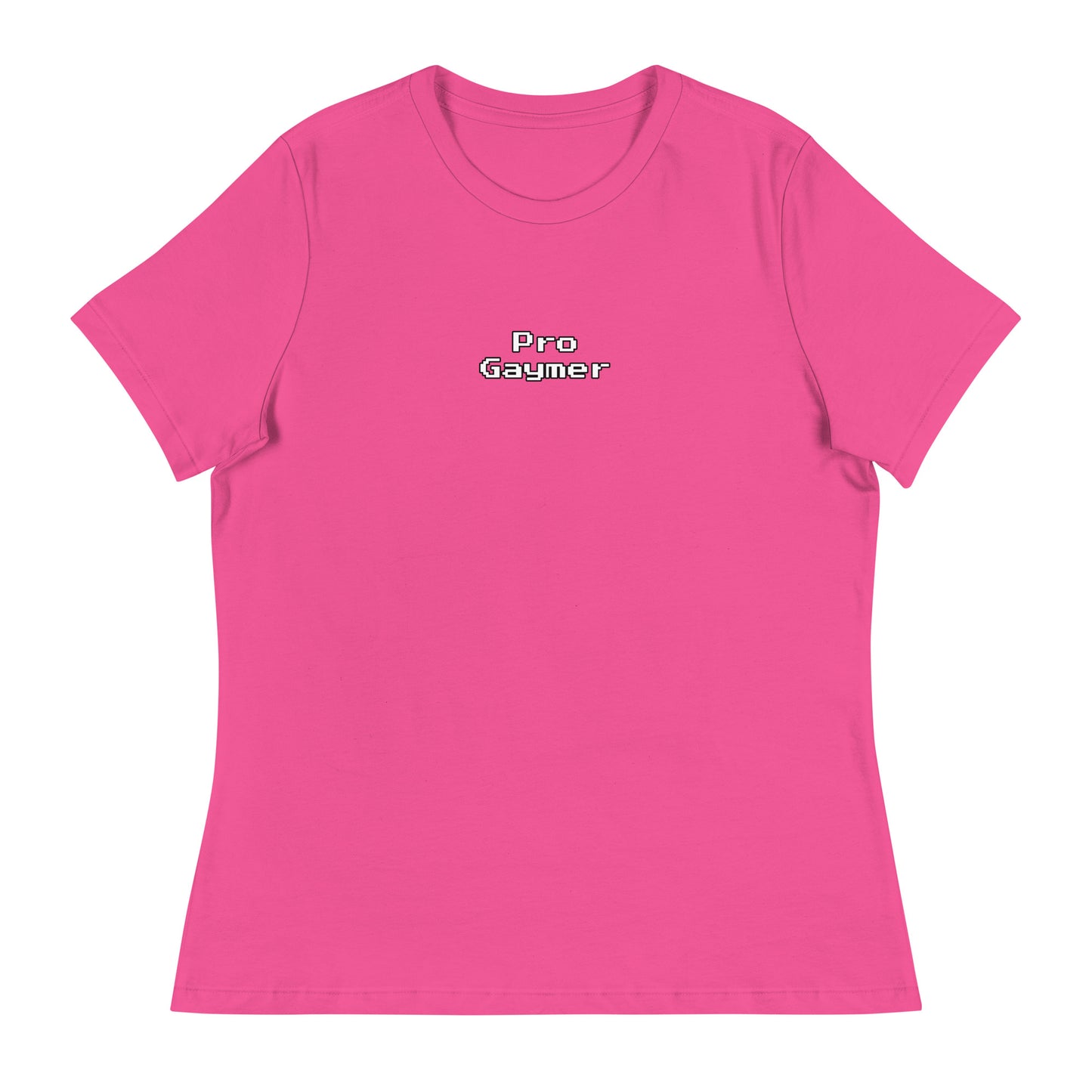 Pro Gaymer - Contoured, Relaxed T-Shirt (W)