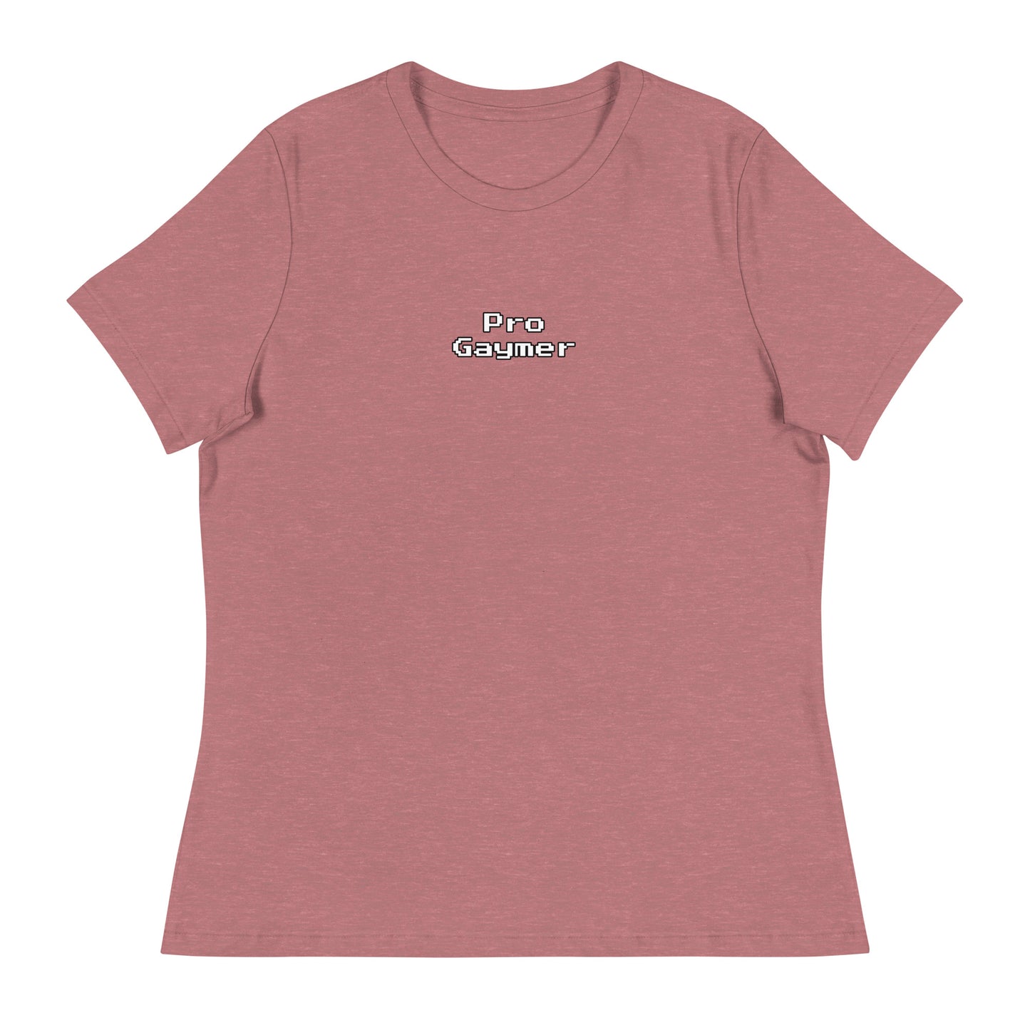 Pro Gaymer - Contoured, Relaxed T-Shirt (W)