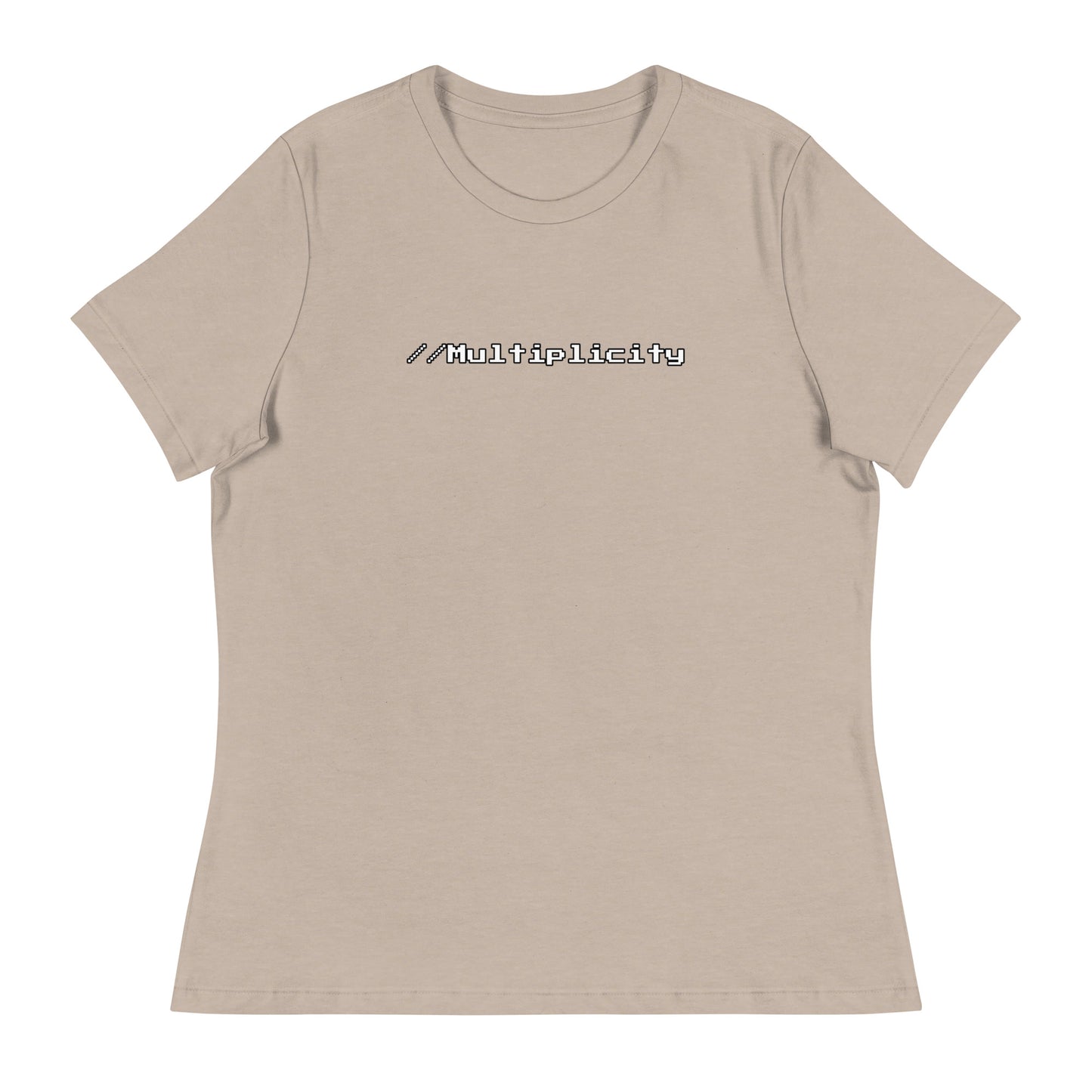 //Multiplicity - Contoured, Relaxed T-Shirt (W)