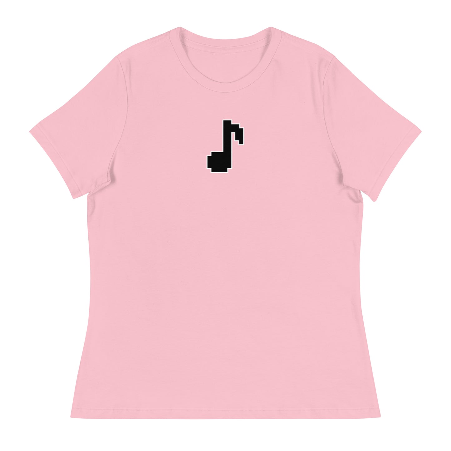 8bit note - Contoured, Relaxed T-Shirt (B)