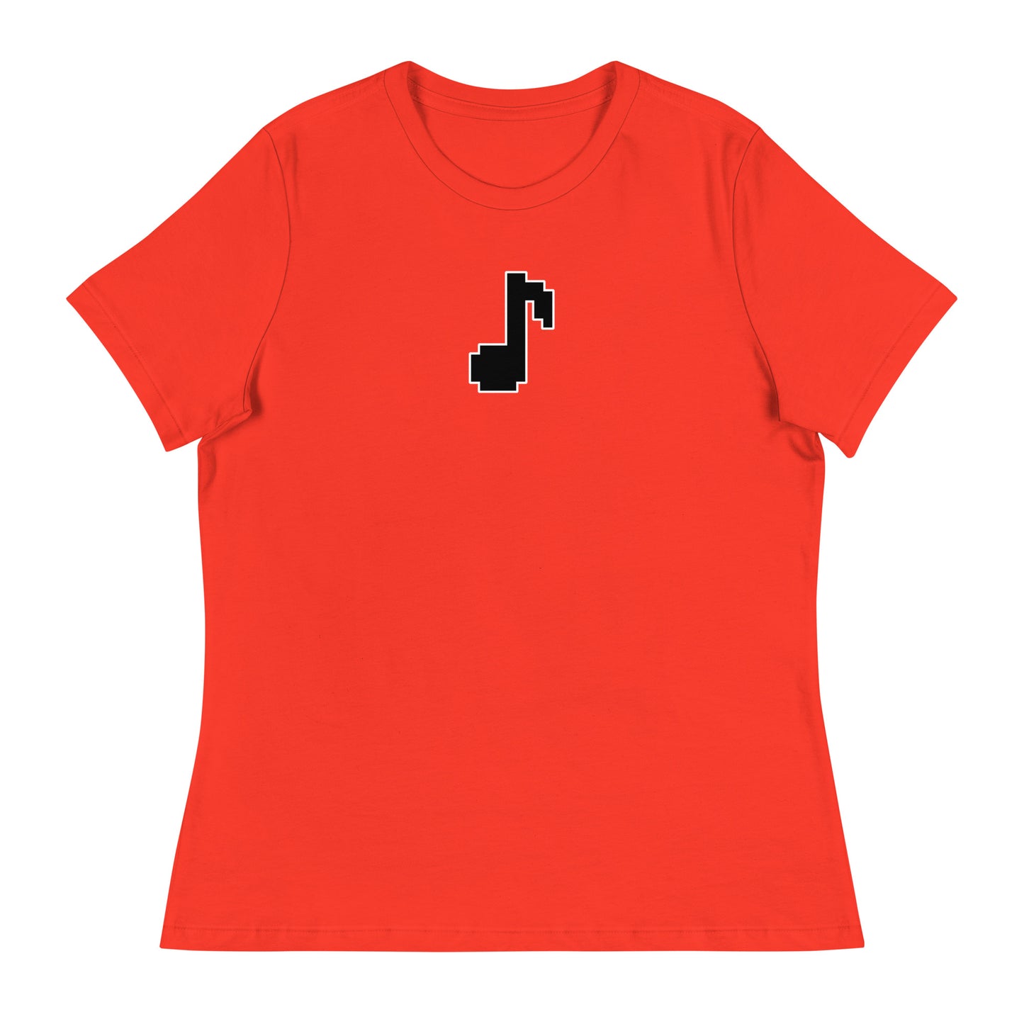 8bit note - Contoured, Relaxed T-Shirt (B)