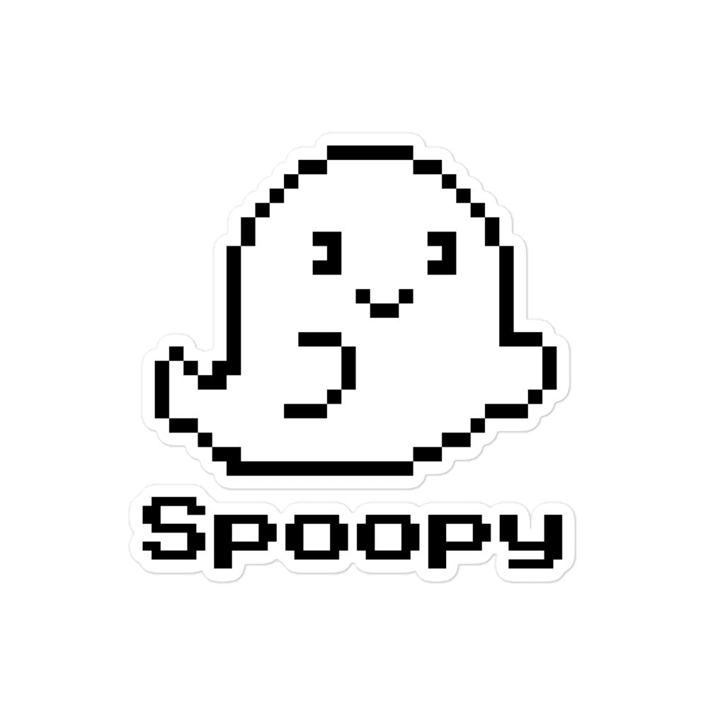 Spoopy ghost - Stickers