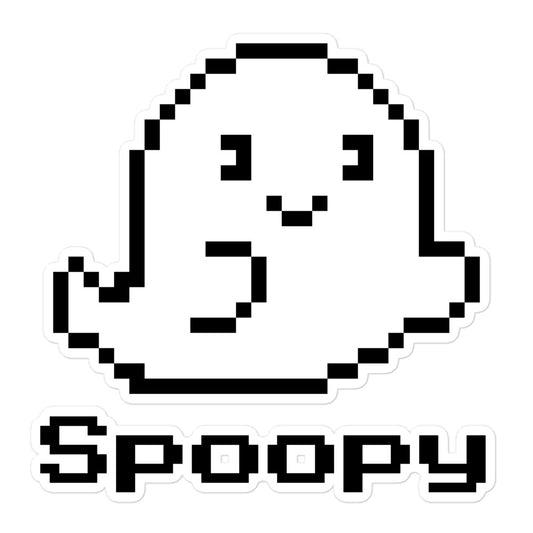 Spoopy ghost - Stickers