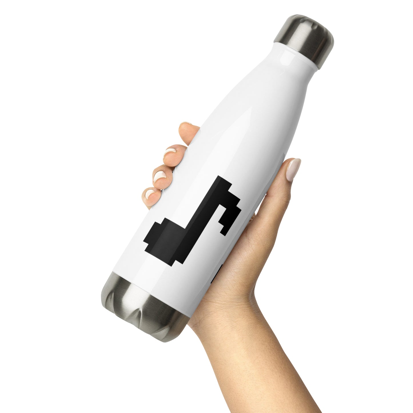 8bit note - Stainless Steel Water Bottle (B)