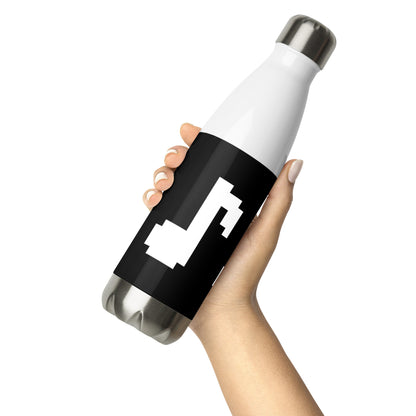 8bit note - Stainless Steel Water Bottle (W)