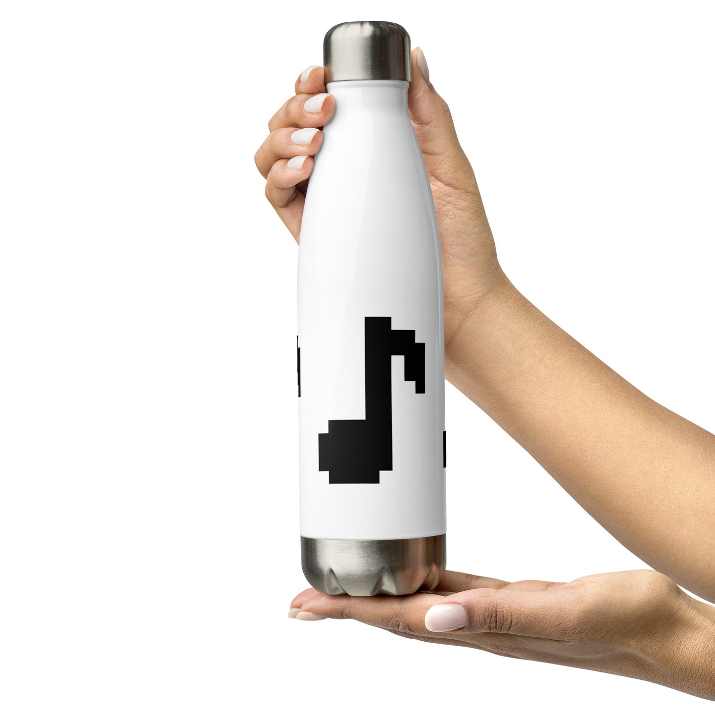 8bit note - Stainless Steel Water Bottle (B)