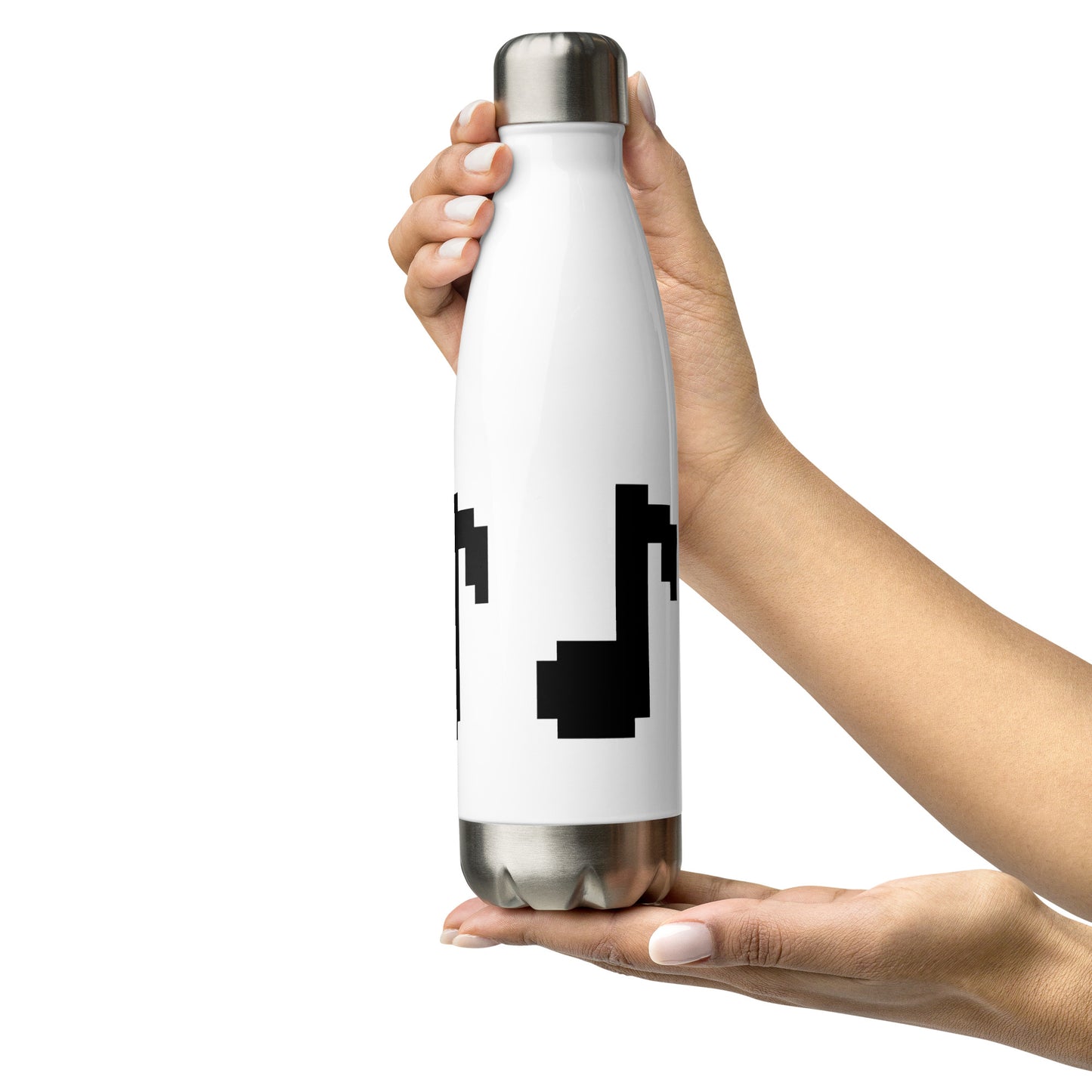 8bit note - Stainless Steel Water Bottle (B)