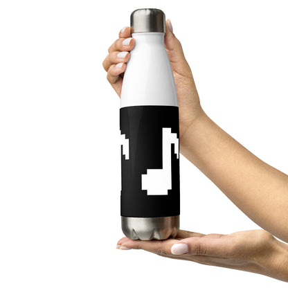 8bit note - Stainless Steel Water Bottle (W)