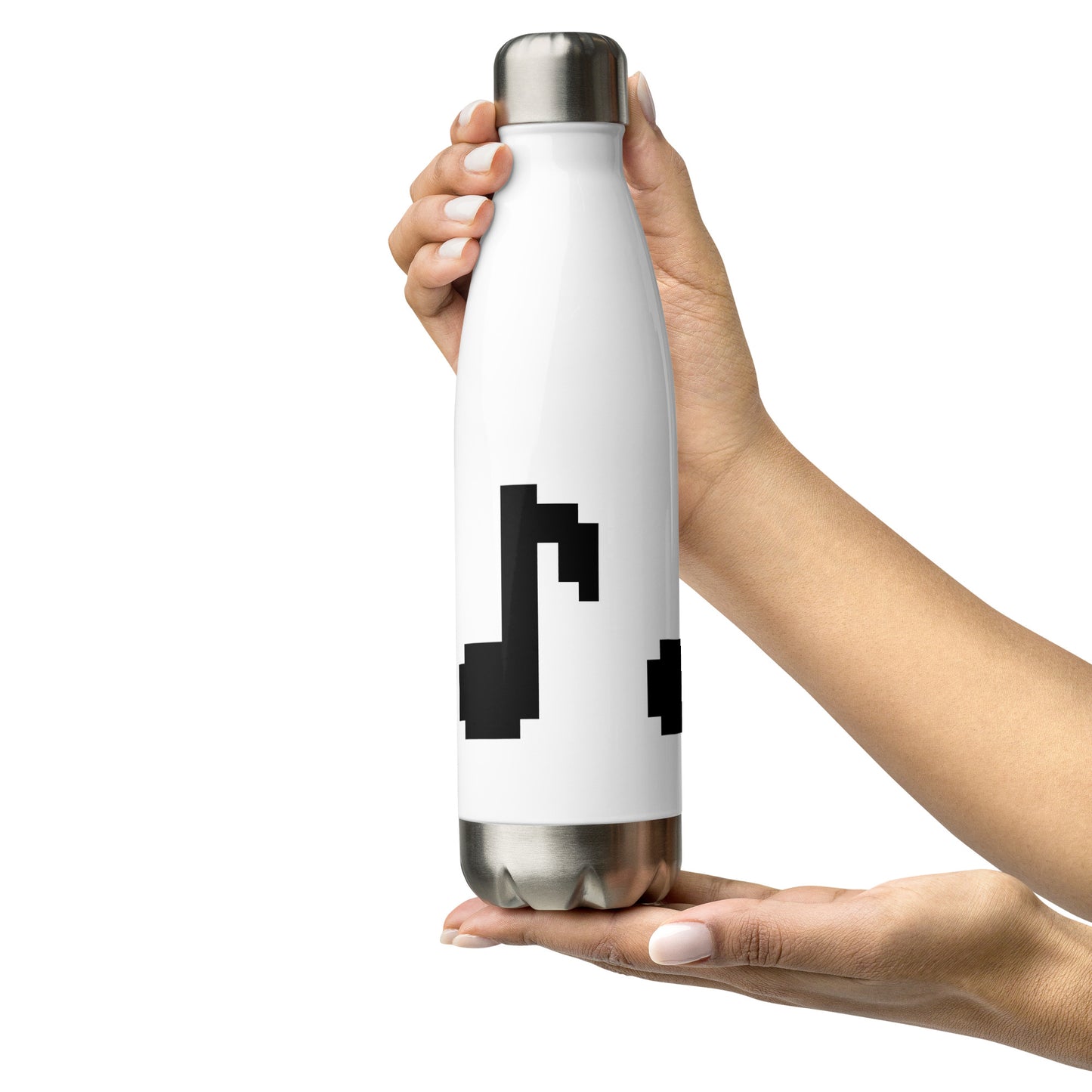 8bit note - Stainless Steel Water Bottle (B)