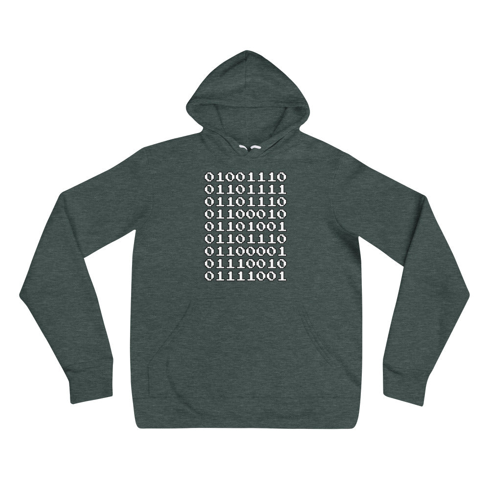 "Nonbinary" in binary - Hoodie (W)