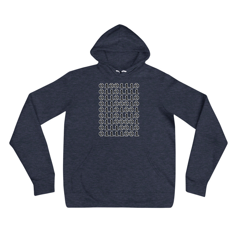 "Nonbinary" in binary - Hoodie (B)