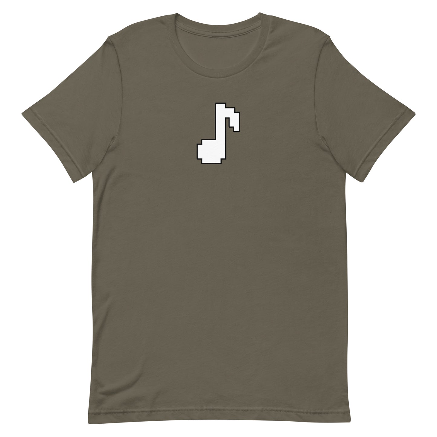 8bit note - T-Shirt (W) - Solid colors