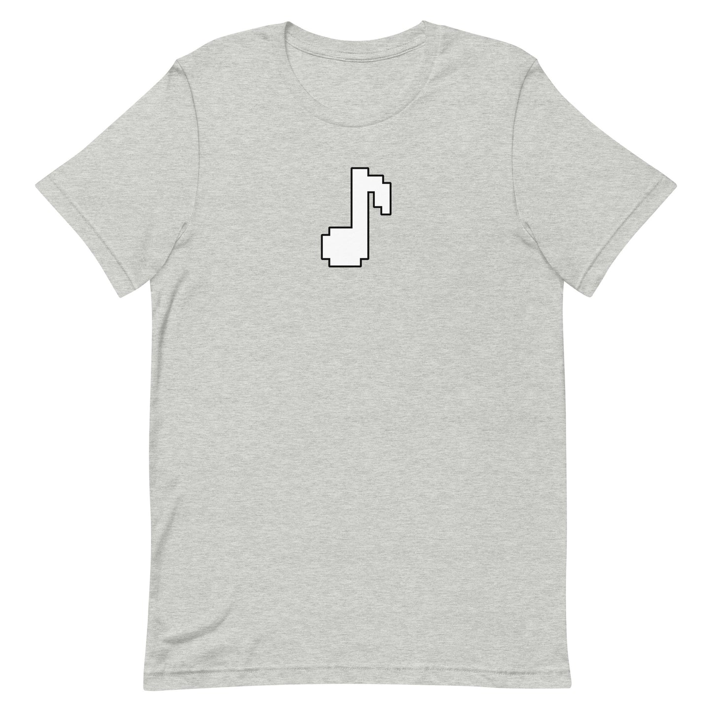 8bit note - T-Shirt (W) - Heathered, color blends