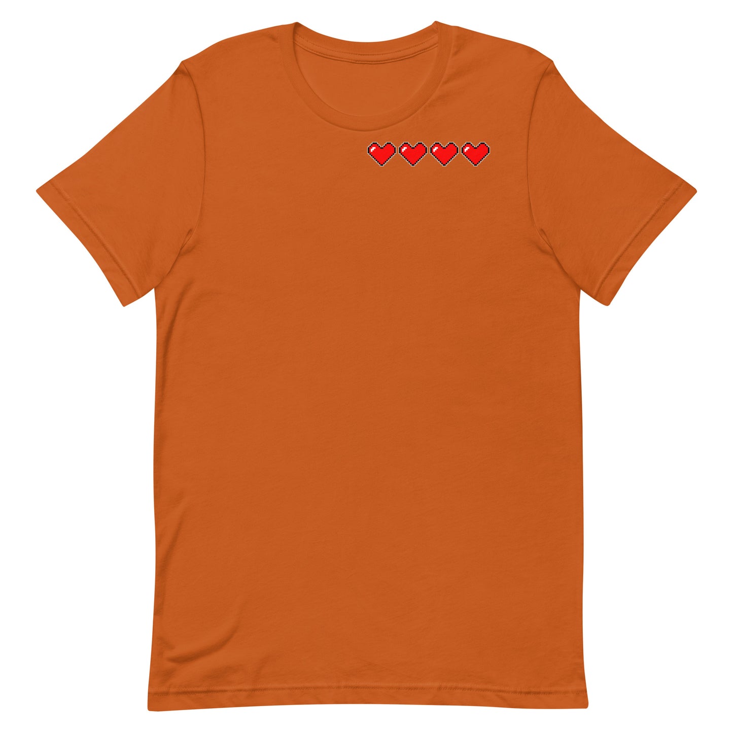 Four hearts - T-Shirt - Solid colors