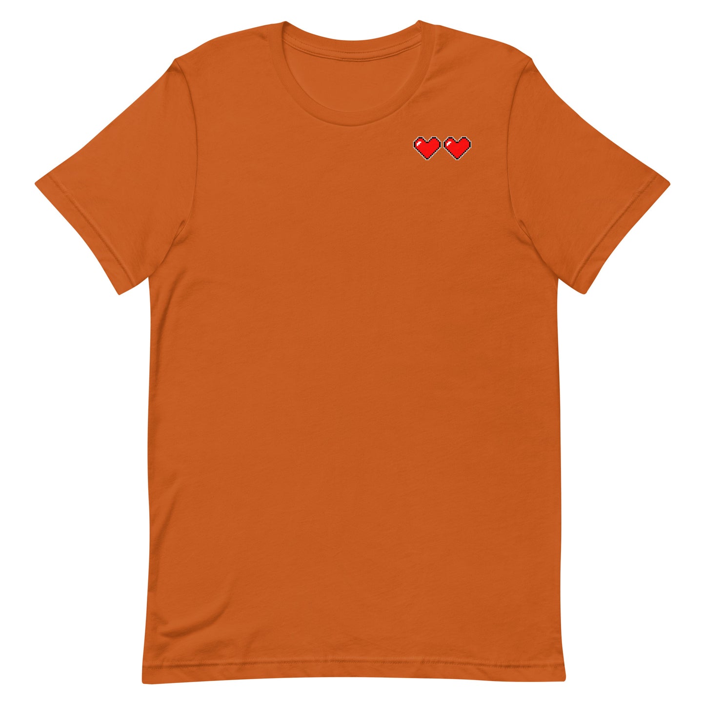 Two hearts - T-Shirt - Solid colors