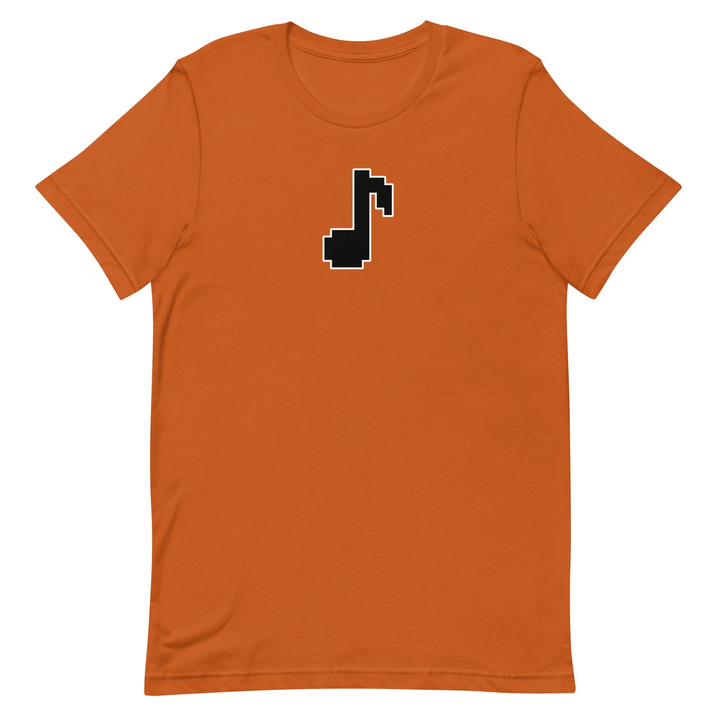 8bit note - T-Shirt (B) - Solid colors