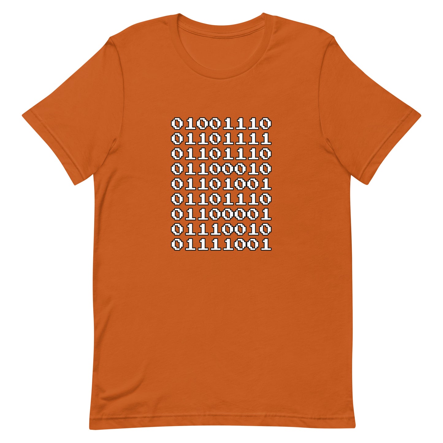 "Nonbinary" in binary - T-Shirt (W) - Solid colors