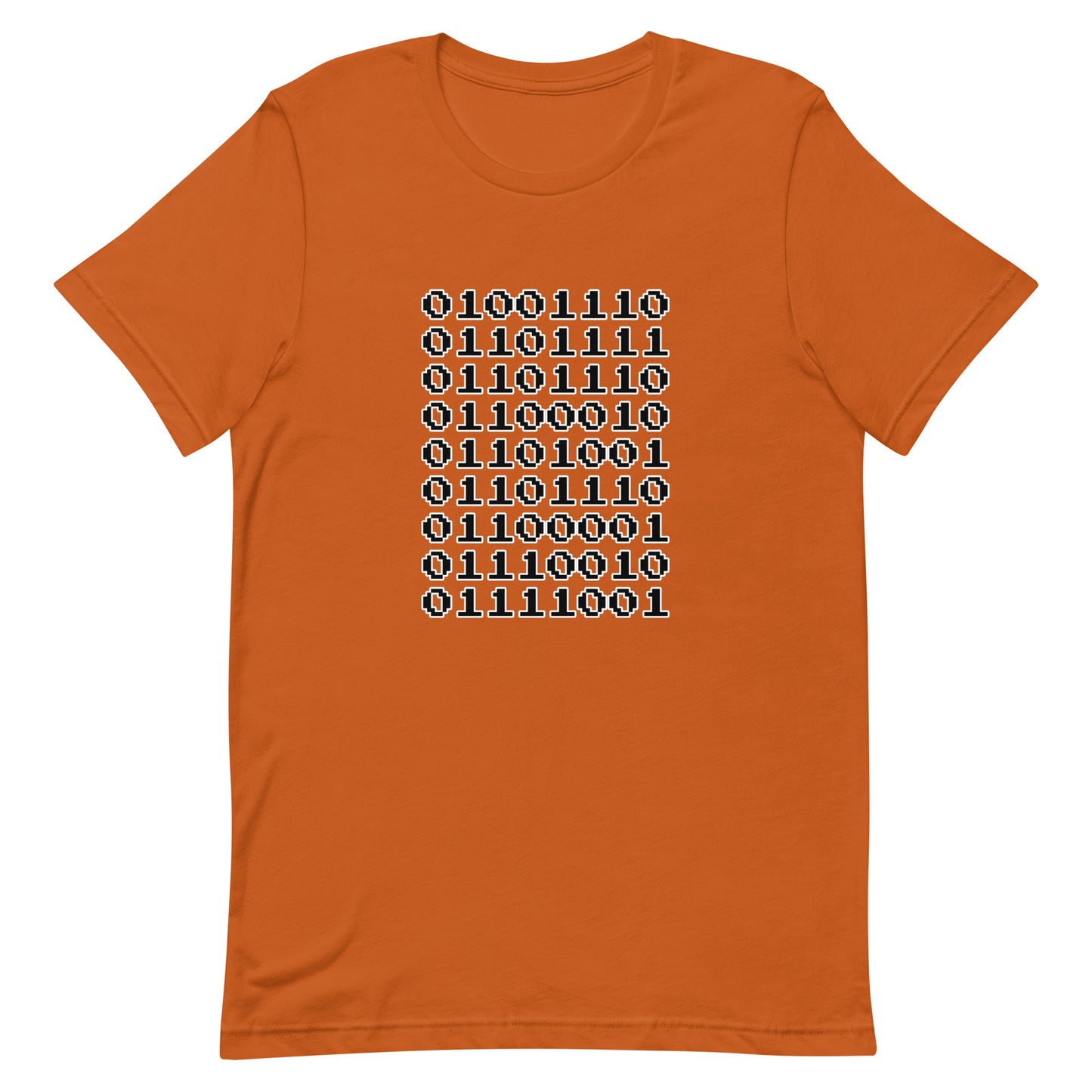 "Nonbinary" in binary - T-Shirt (B) - Solid colors