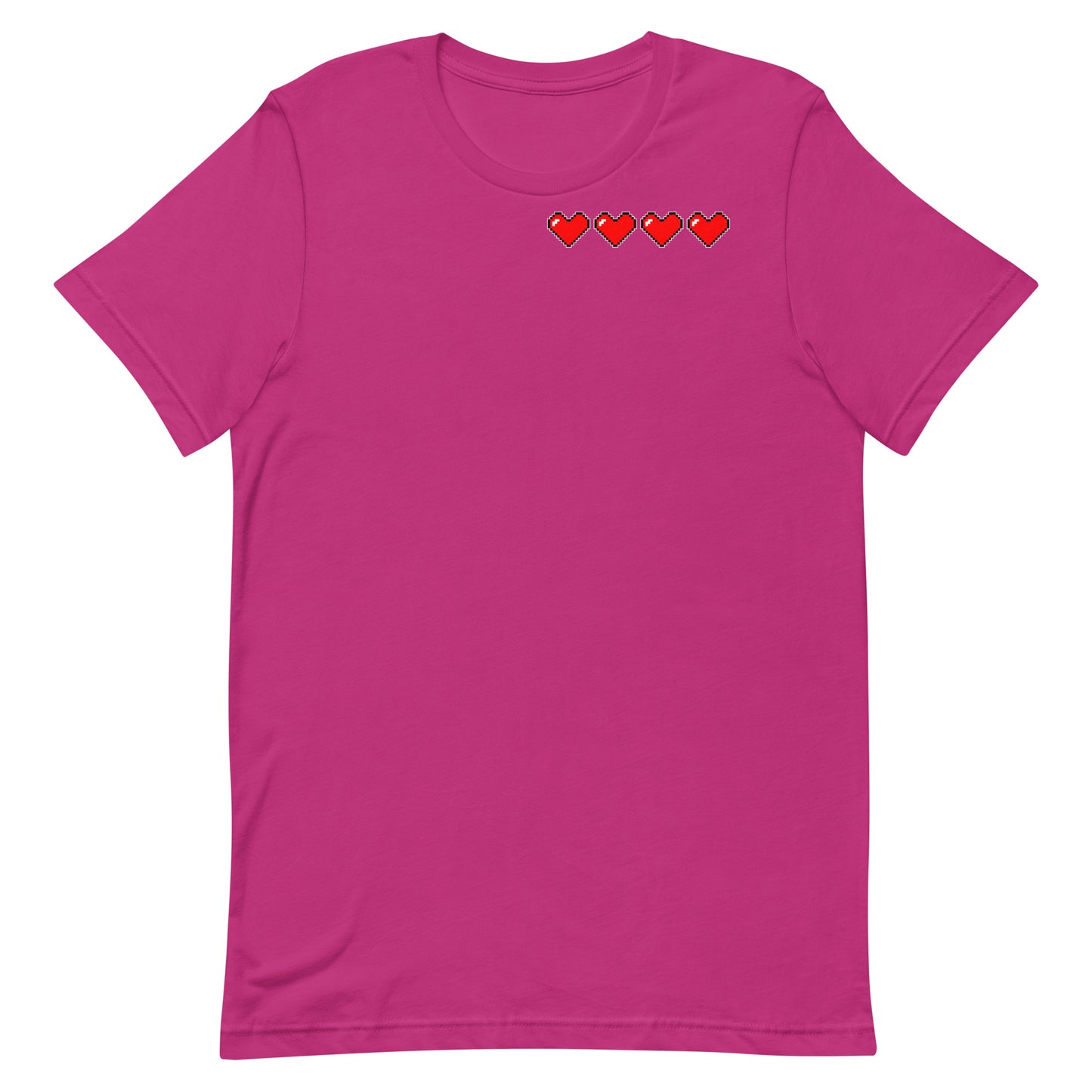 Four hearts - T-Shirt - Solid colors