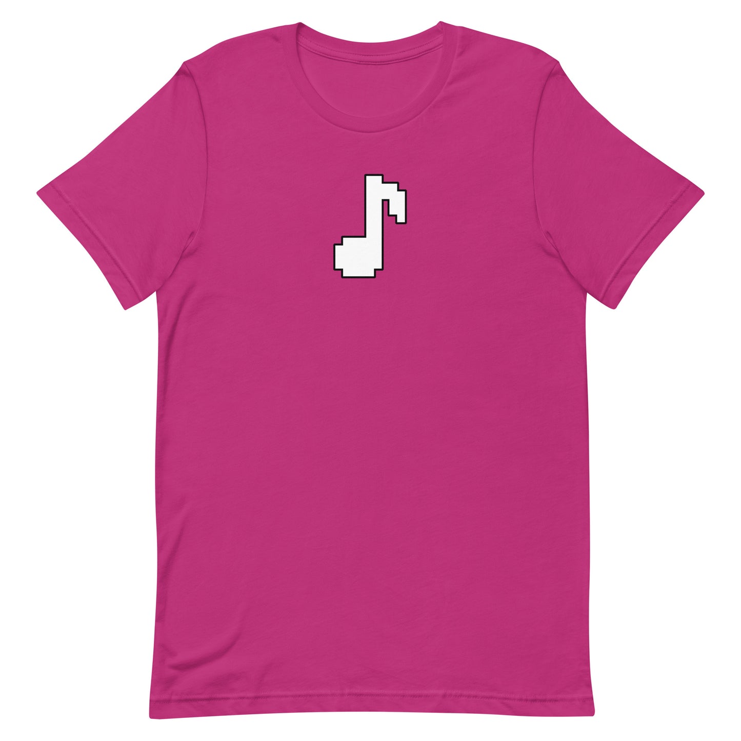 8bit note - T-Shirt (W) - Solid colors