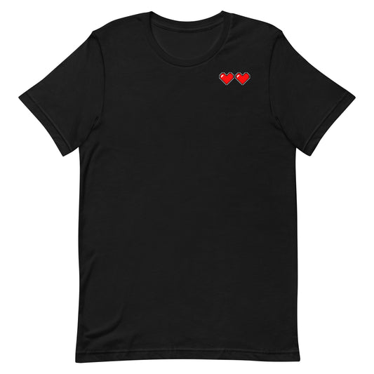 Two hearts - T-Shirt - Solid colors