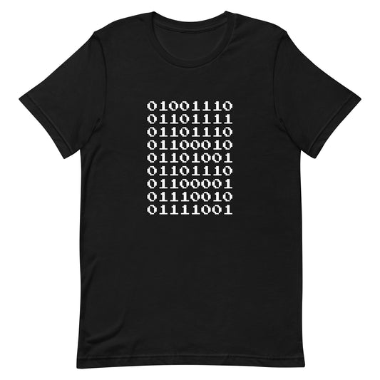"Nonbinary" in binary - T-Shirt (W) - Solid colors