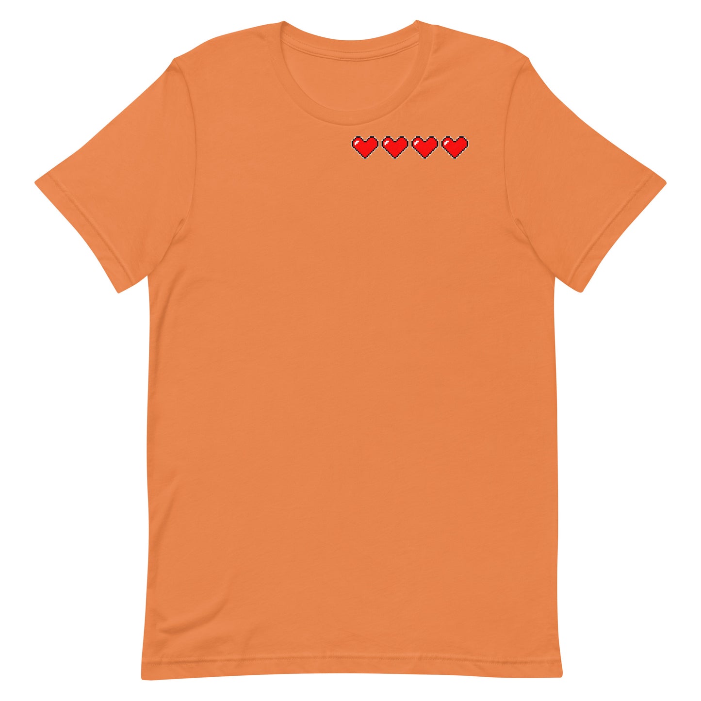 Four hearts - T-Shirt - Solid colors