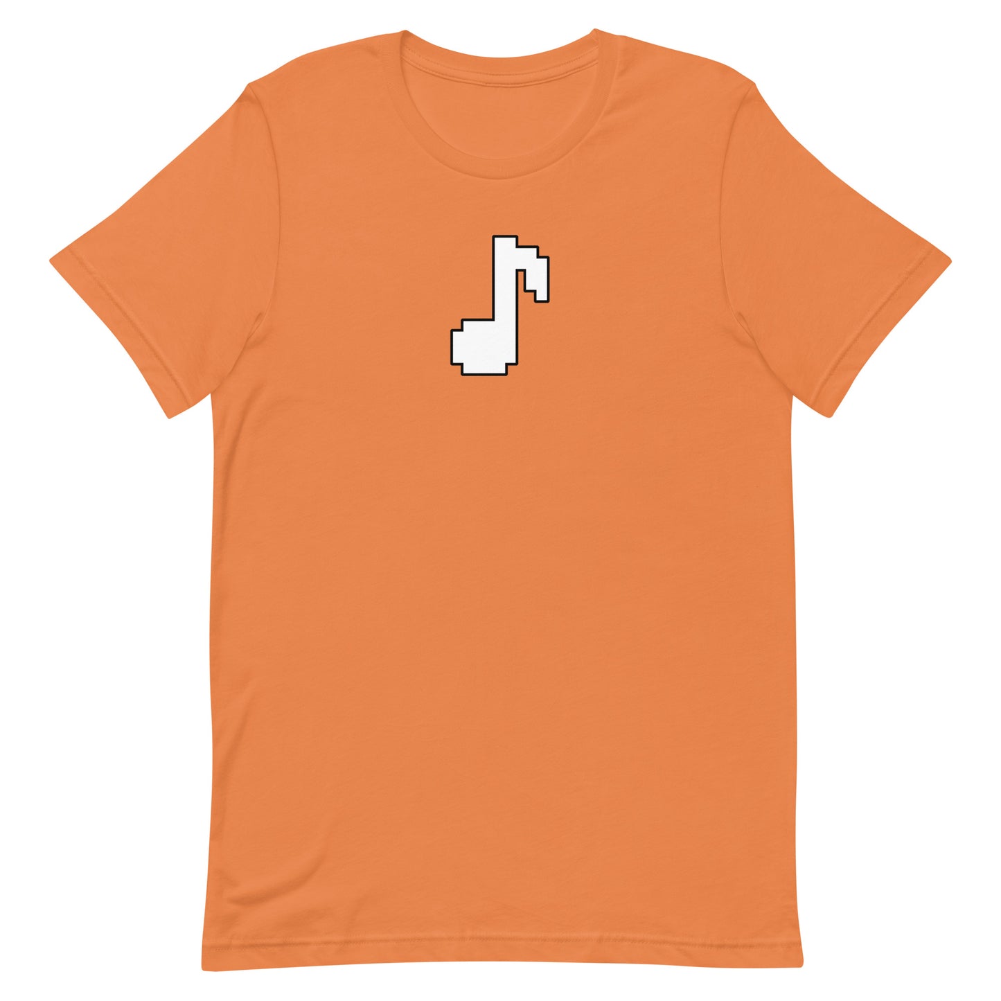 8bit note - T-Shirt (W) - Solid colors