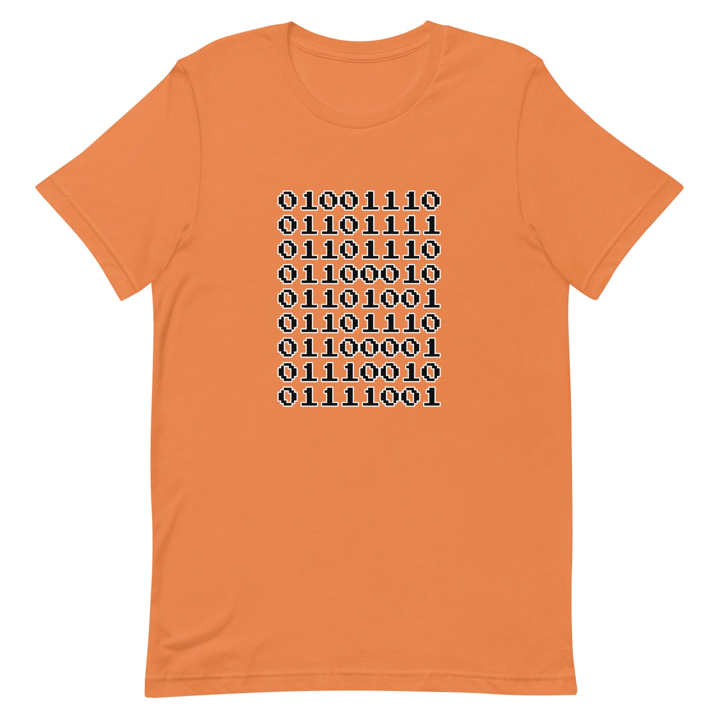 "Nonbinary" in binary - T-Shirt (B) - Solid colors