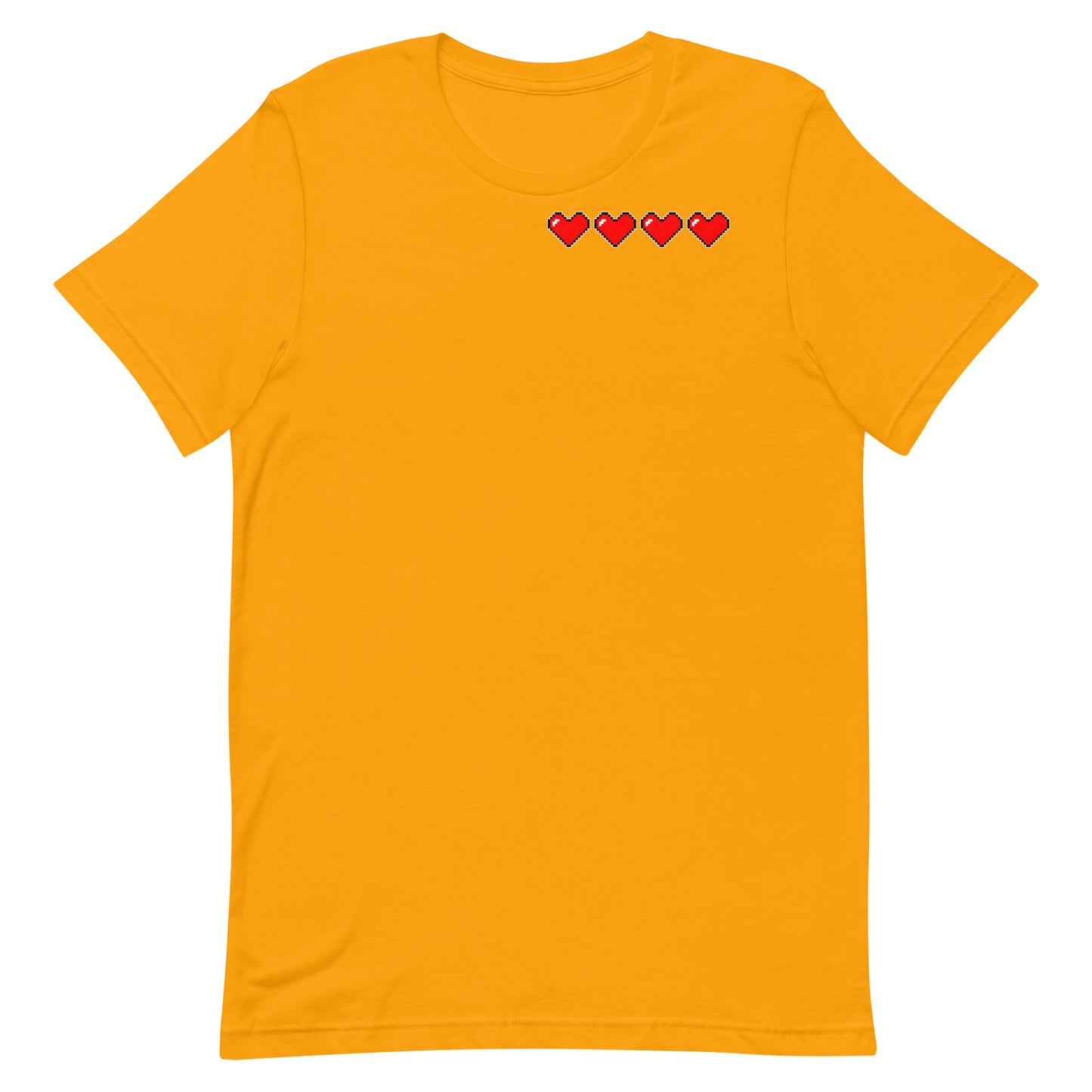 Four hearts - T-Shirt - Solid colors