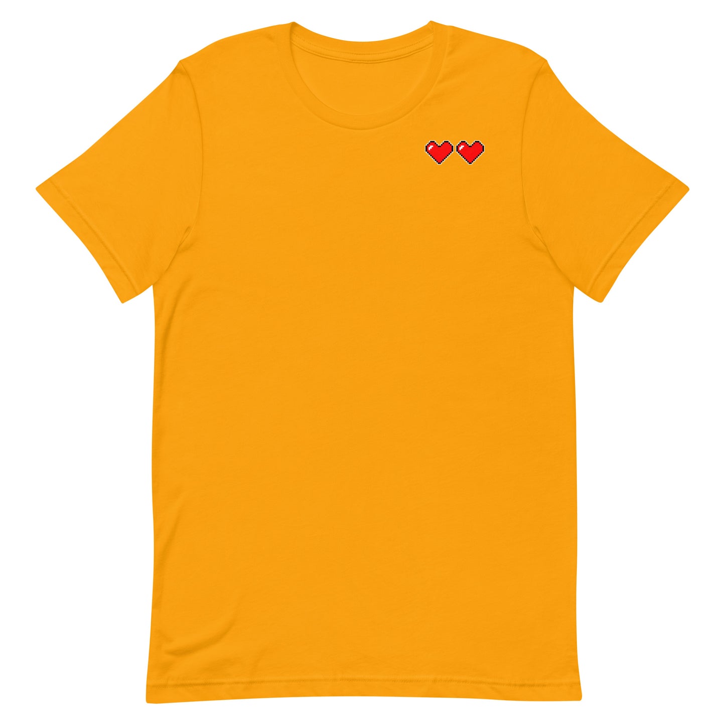 Two hearts - T-Shirt - Solid colors