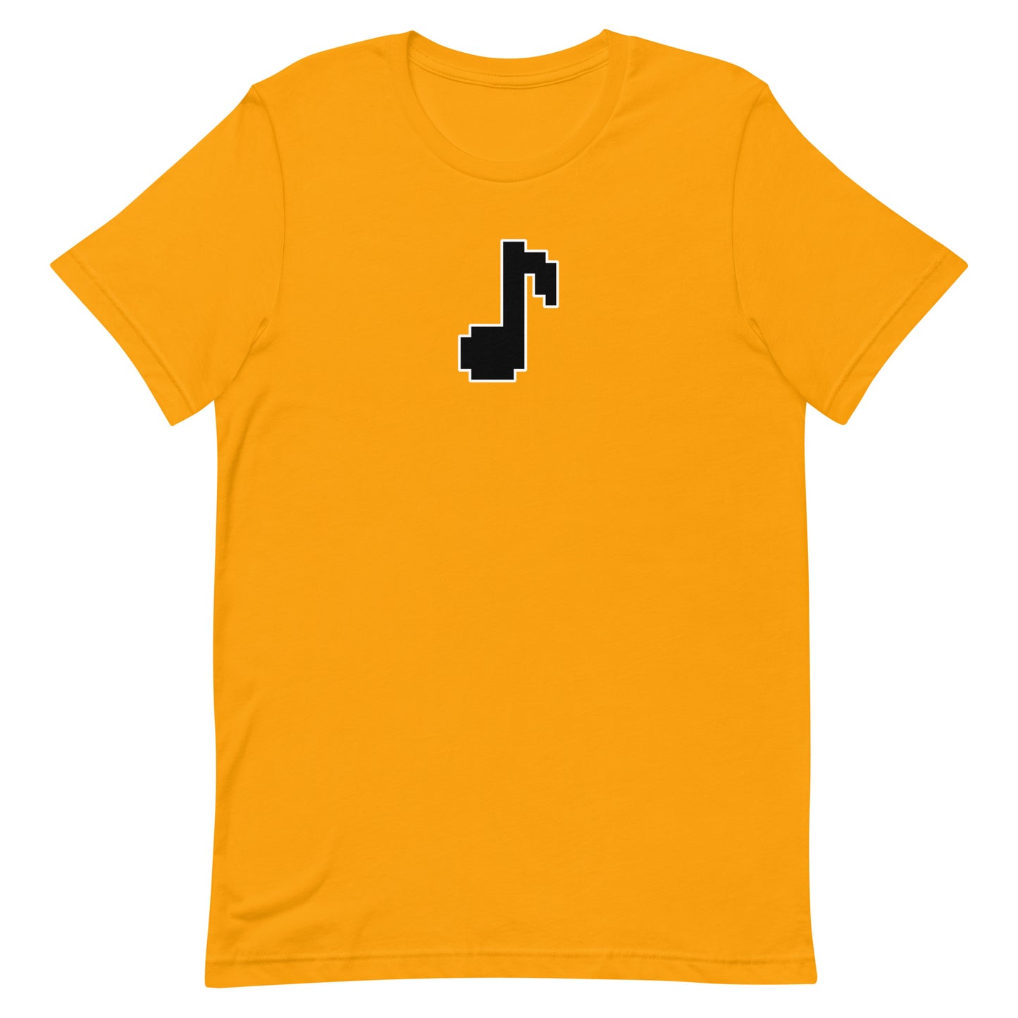 8bit note - T-Shirt (B) - Solid colors