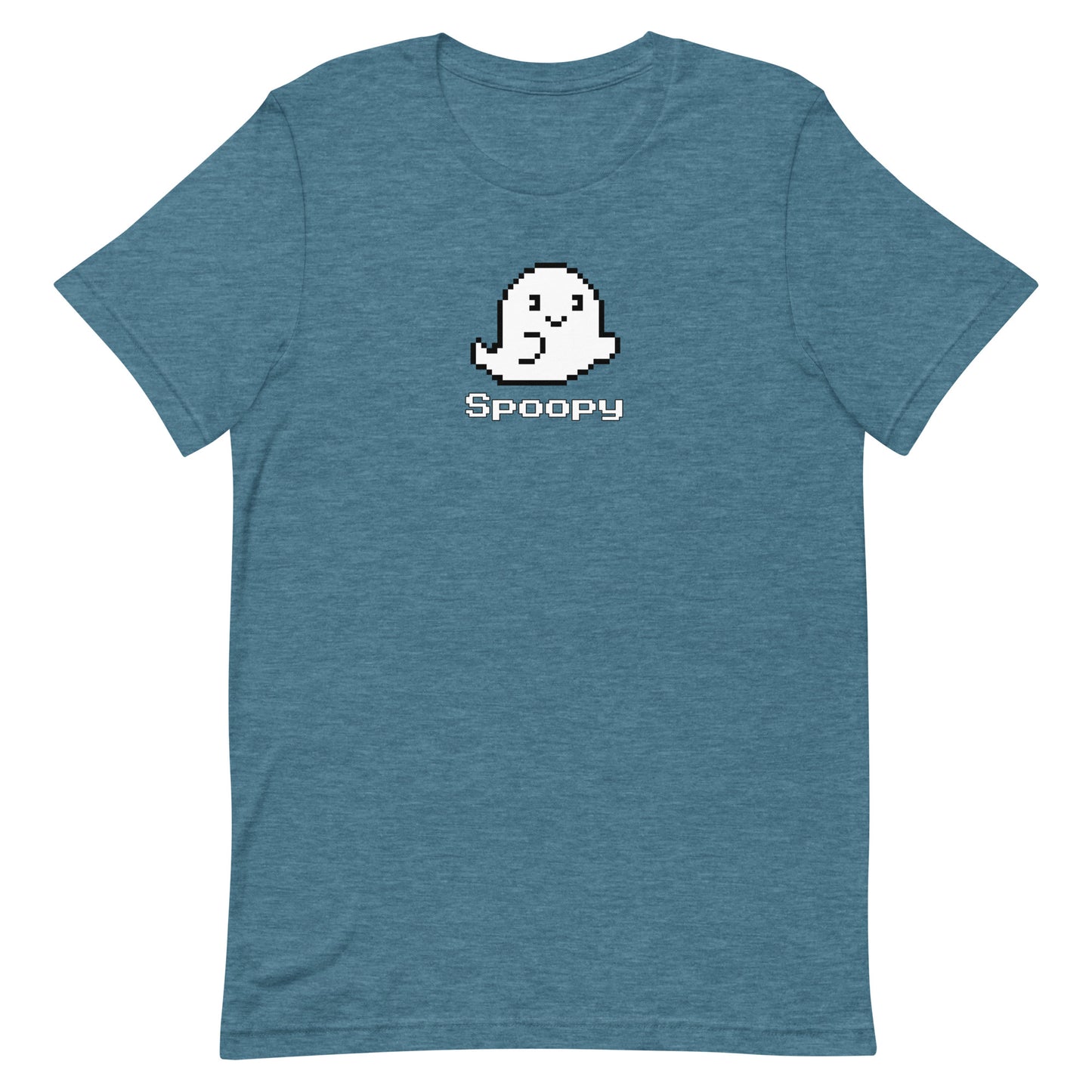 Spoopy ghost - T-Shirt - Heathered, color blends