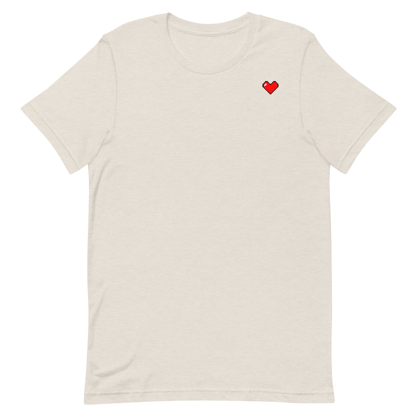 Heart - T-Shirt - Heathered, color blends