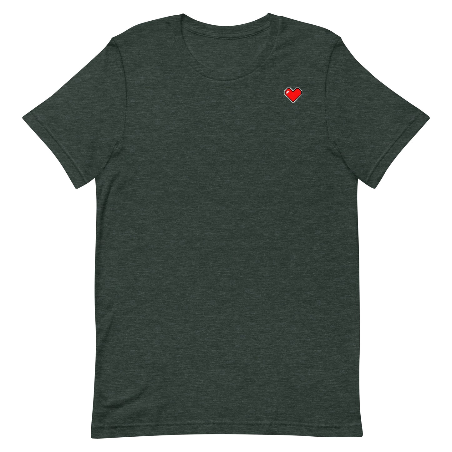 Heart - T-Shirt - Heathered, color blends