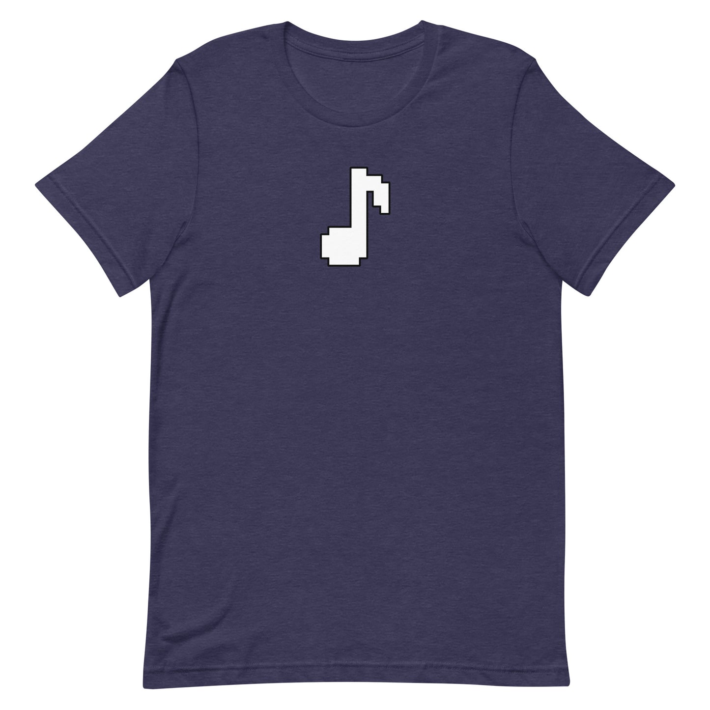 8bit note - T-Shirt (W) - Heathered, color blends