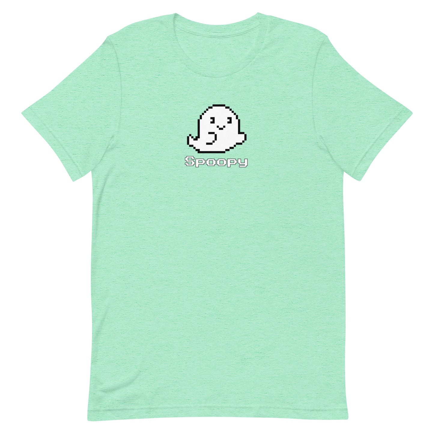 Spoopy ghost - T-Shirt - Heathered, color blends