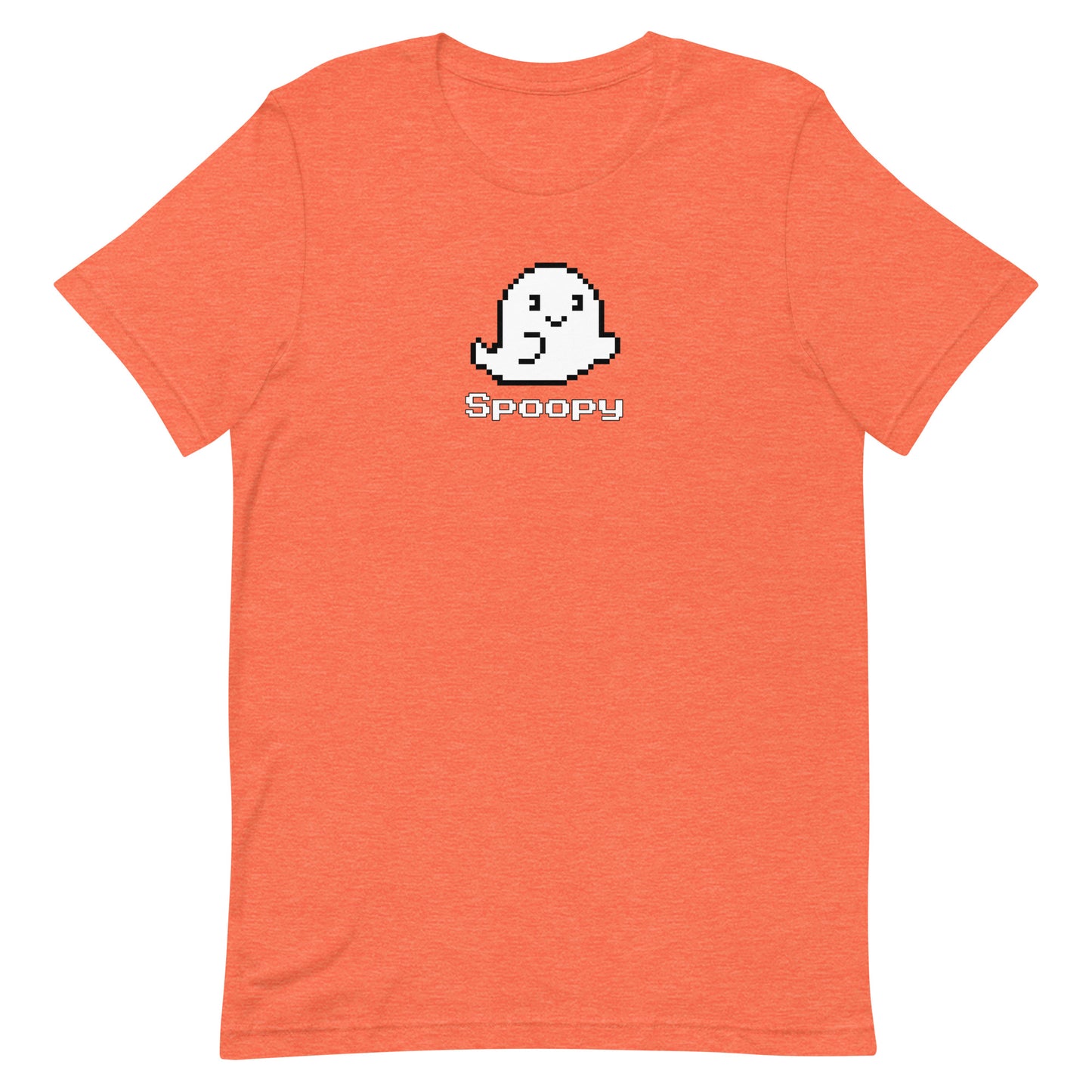 Spoopy ghost - T-Shirt - Heathered, color blends