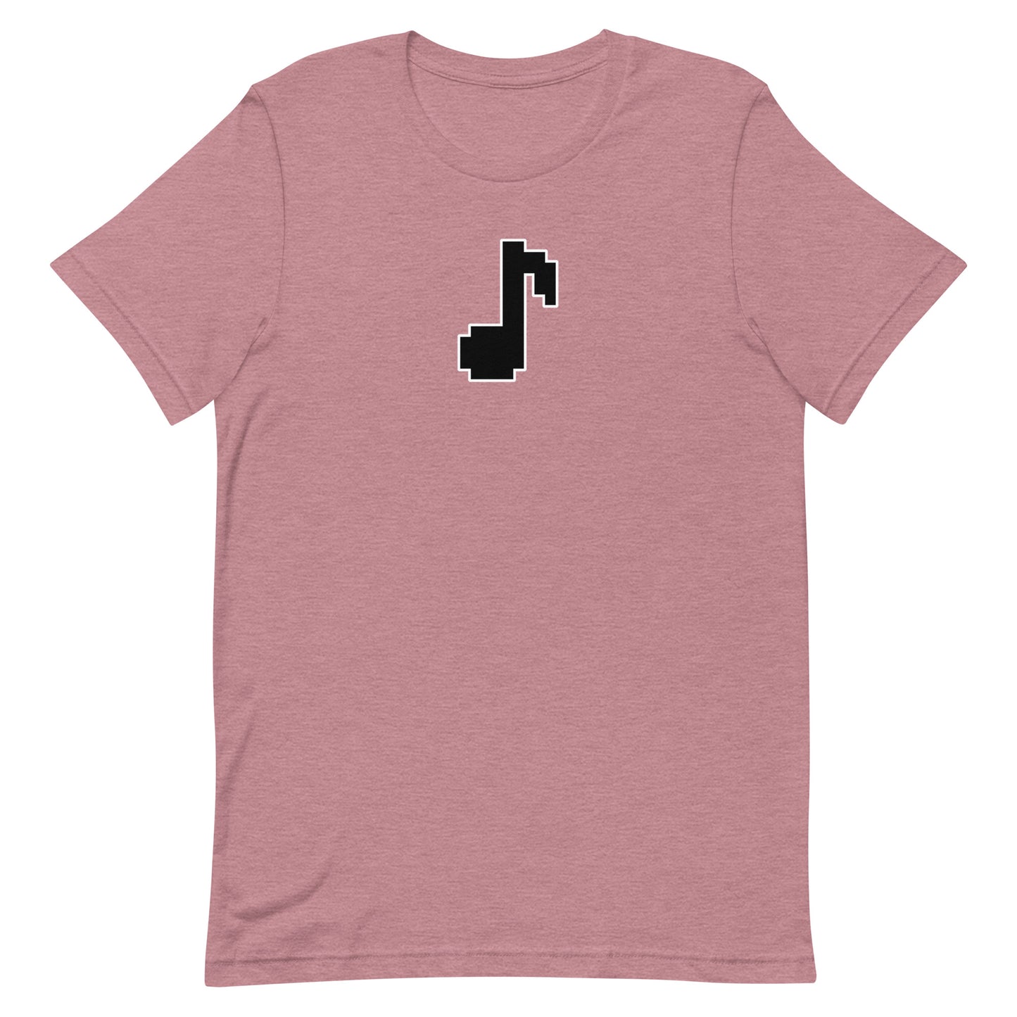 8bit note - T-Shirt (B) - Heathered, color blends