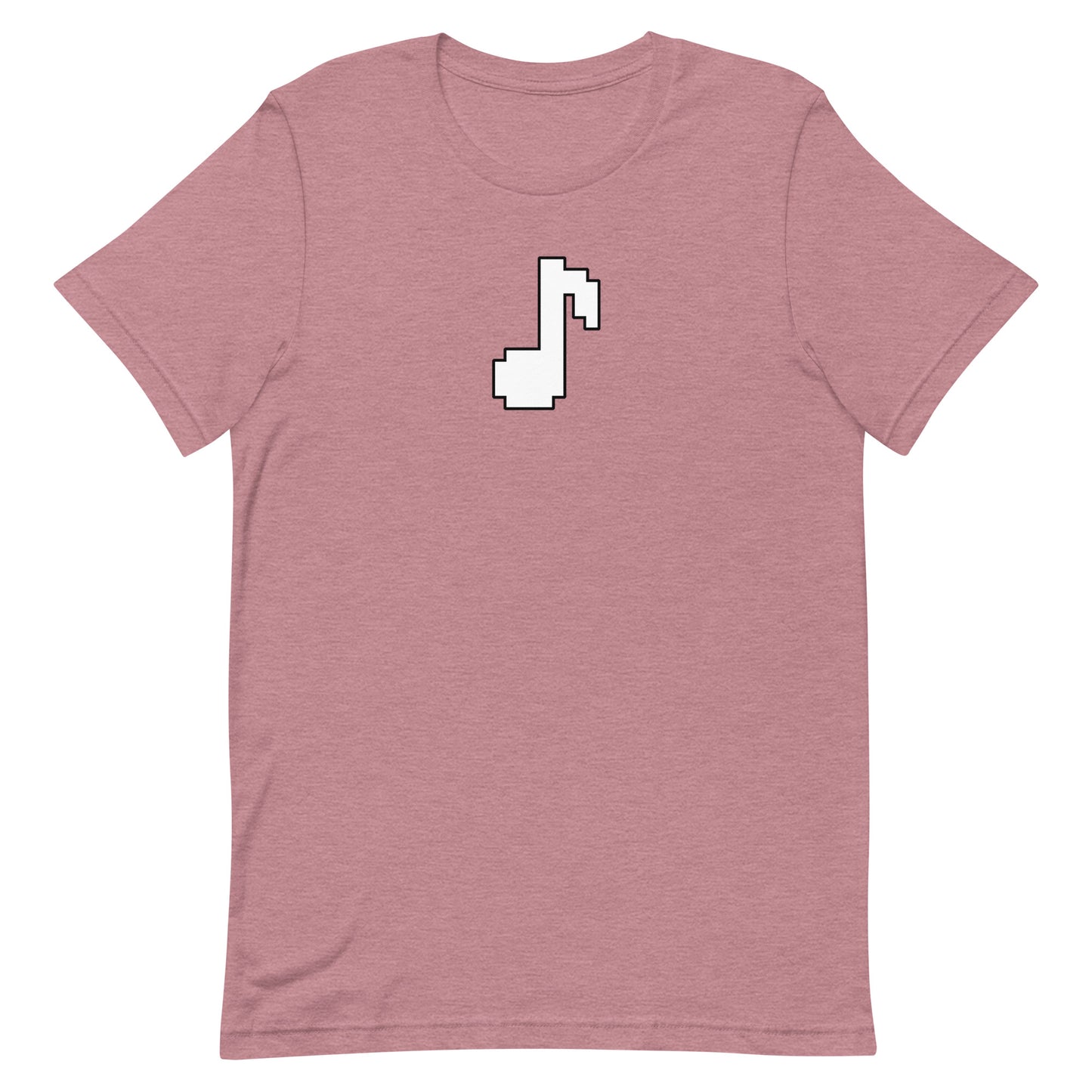 8bit note - T-Shirt (W) - Heathered, color blends