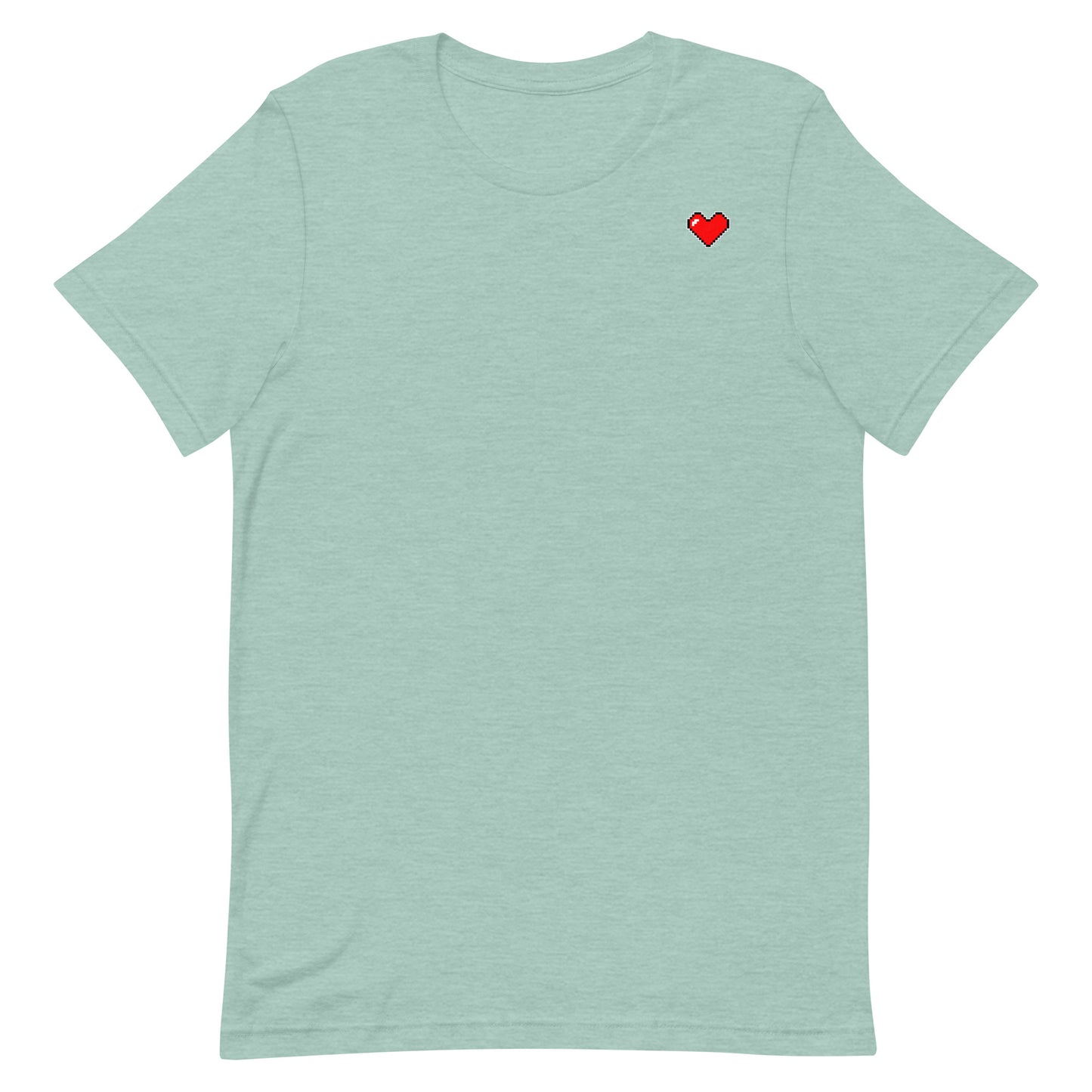 Heart - T-Shirt - Heathered, color blends