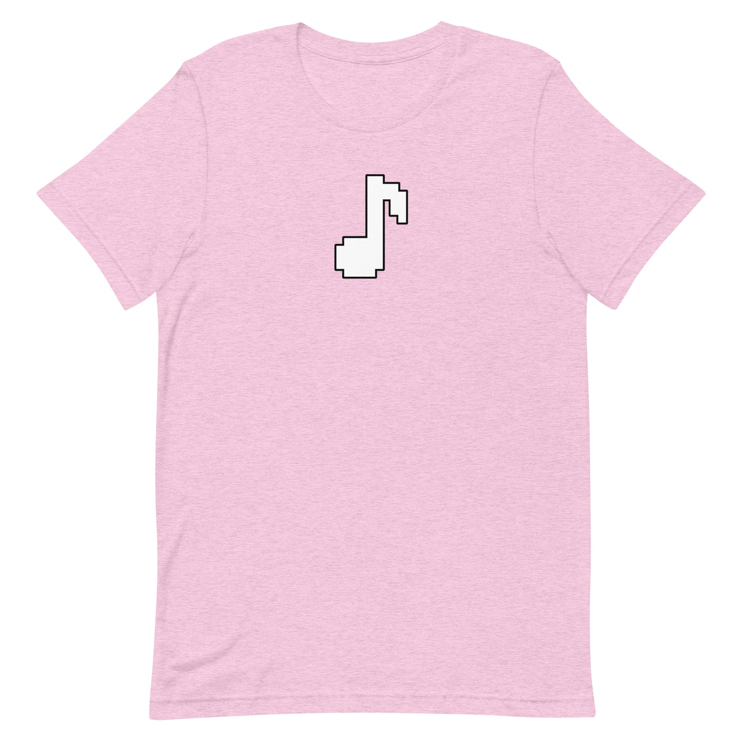 8bit note - T-Shirt (W) - Heathered, color blends