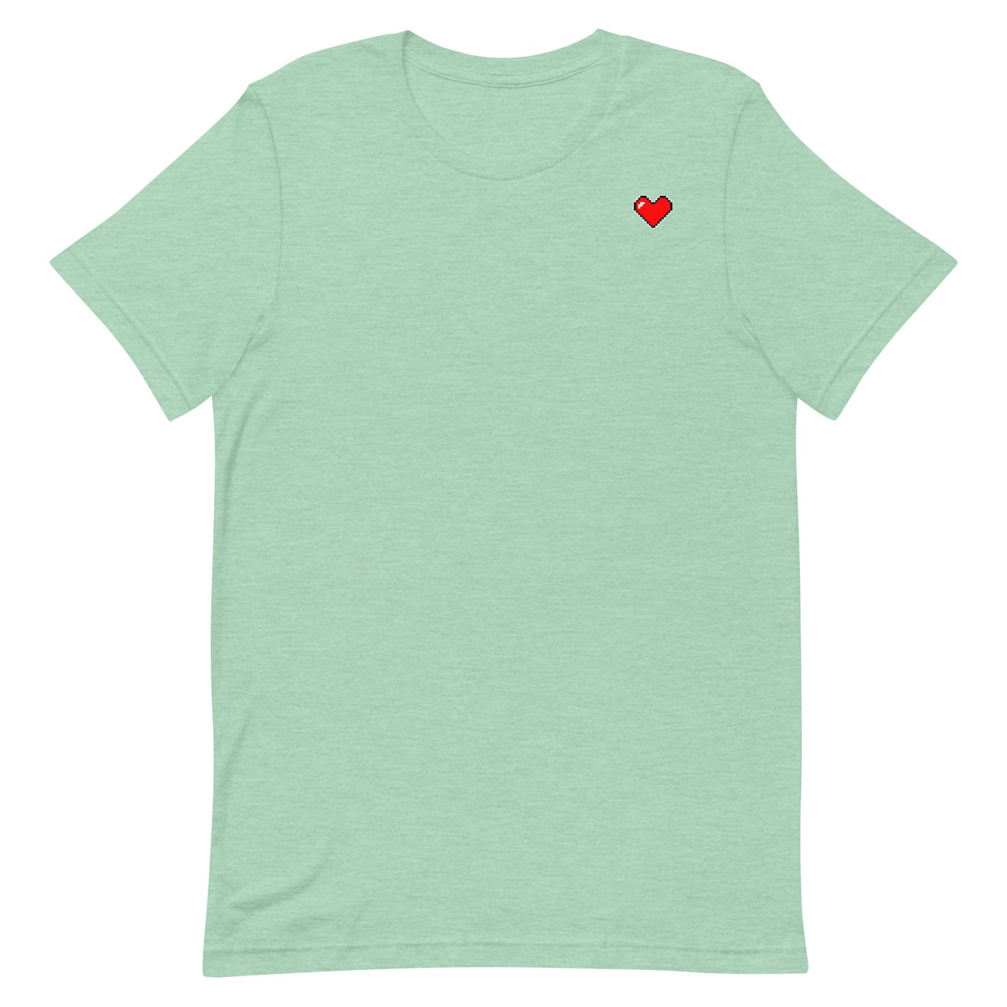 Heart - T-Shirt - Heathered, color blends