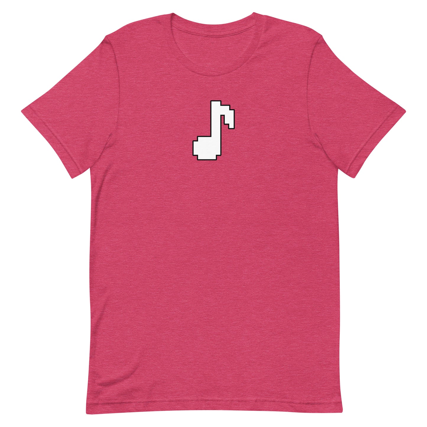 8bit note - T-Shirt (W) - Heathered, color blends