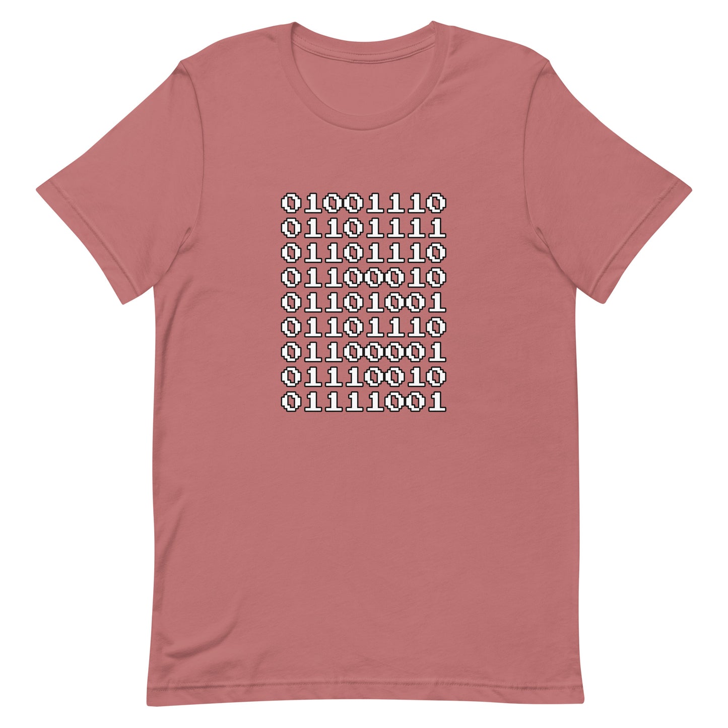 "Nonbinary" in binary - T-Shirt (W) - Solid colors