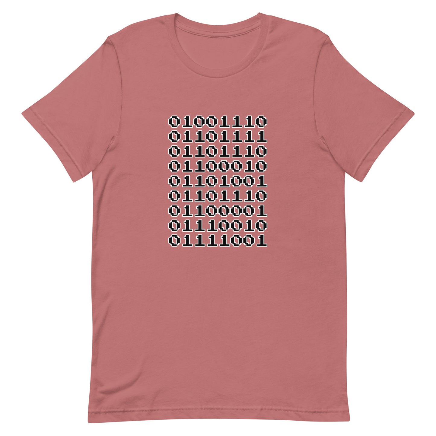 "Nonbinary" in binary - T-Shirt (B) - Solid colors