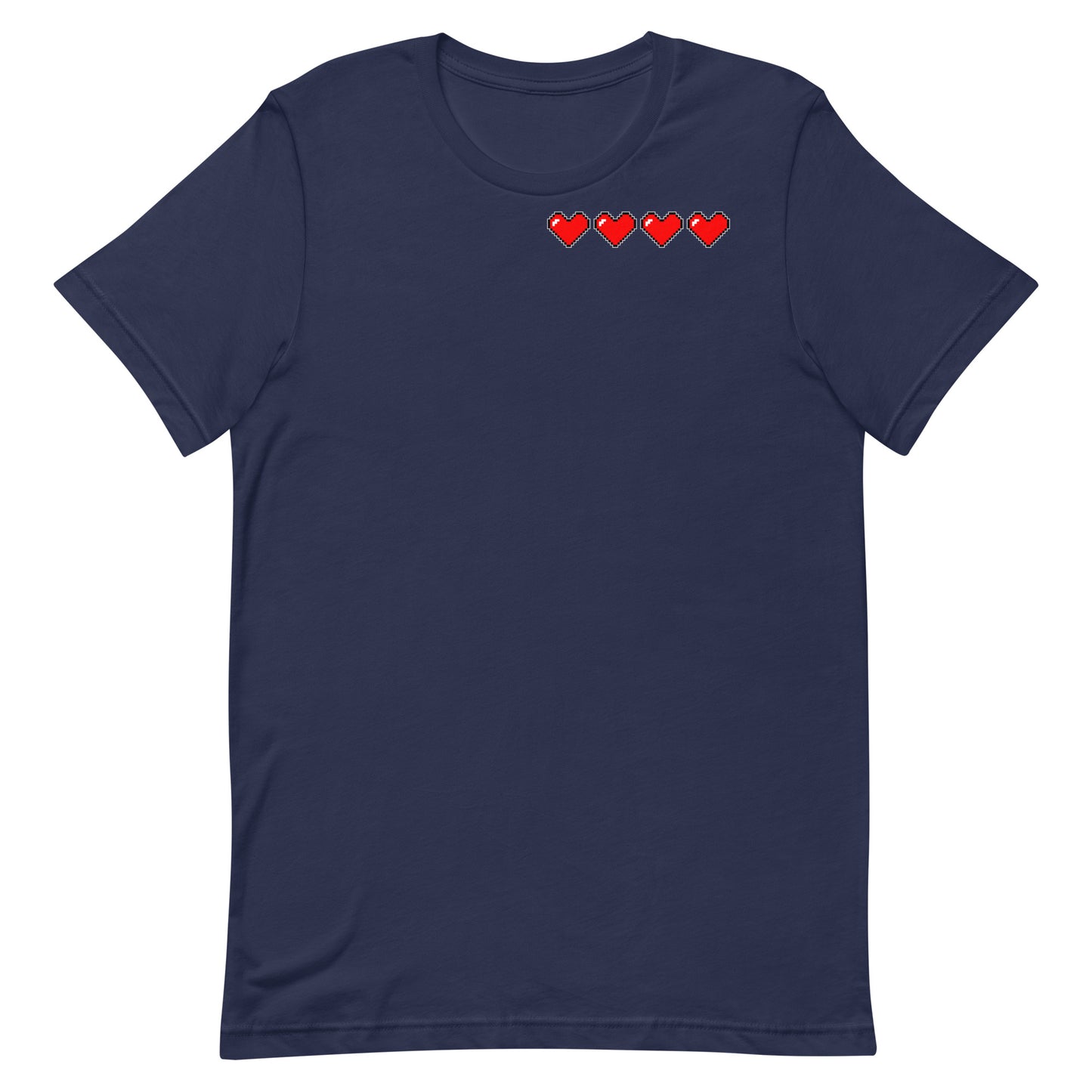 Four hearts - T-Shirt - Solid colors