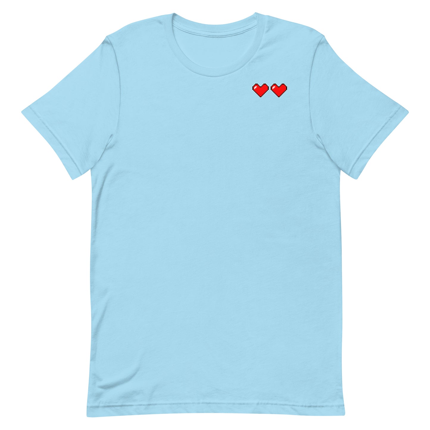 Two hearts - T-Shirt - Solid colors